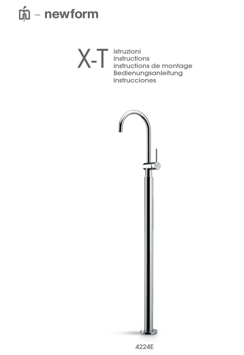 newform X-T 4224E instructions newform X-T 4224E instructions