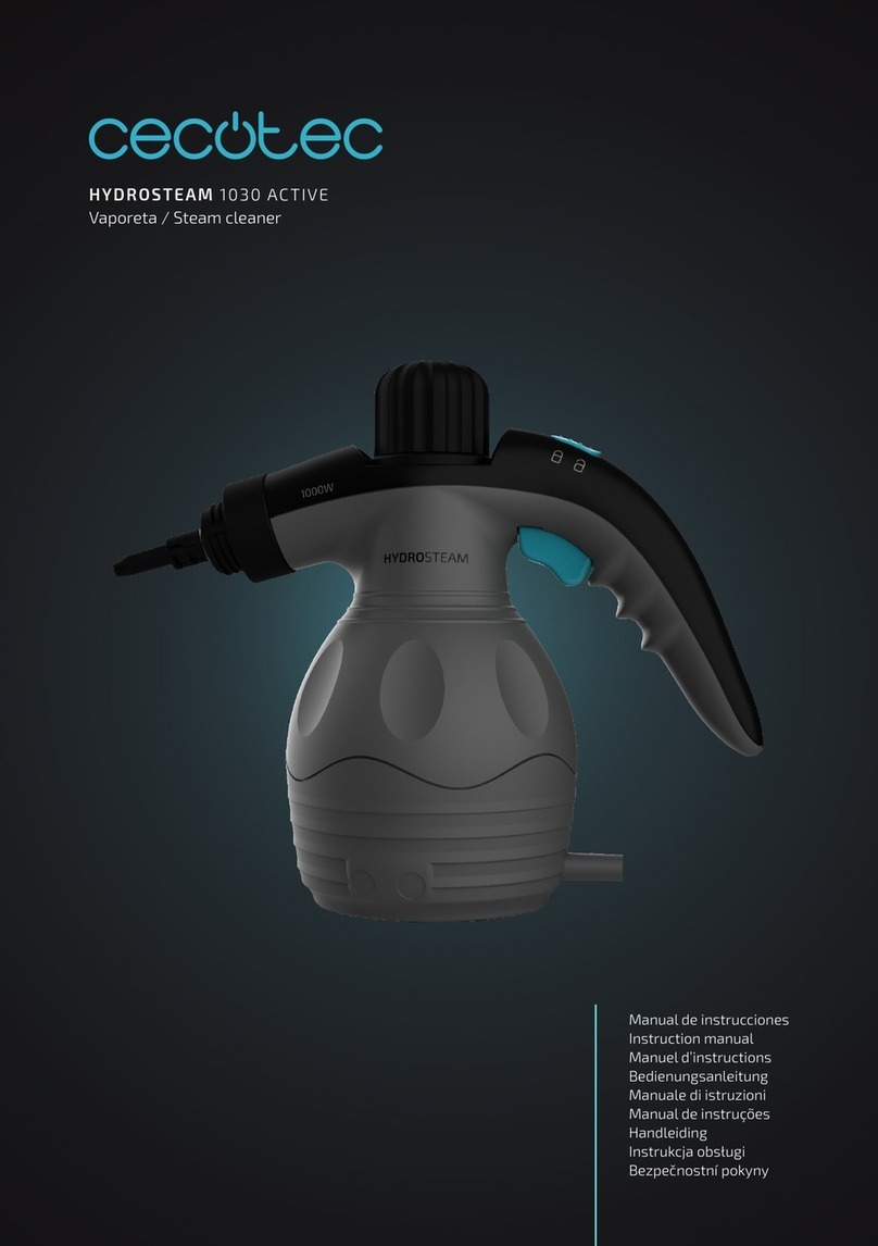 cecotec HydroSteam 1030 Active User manual
