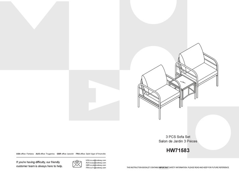 Costway HW71583 manual
