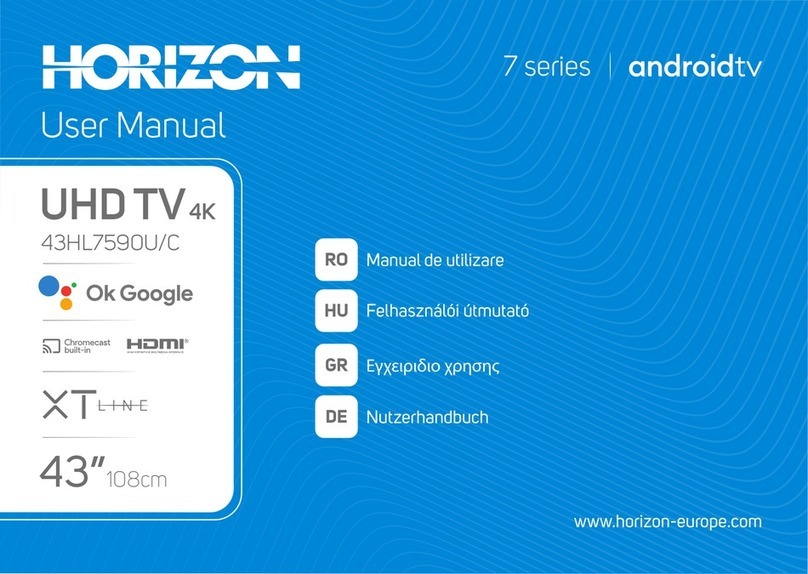 Horizon Fitness 43HL7590U/C user manual