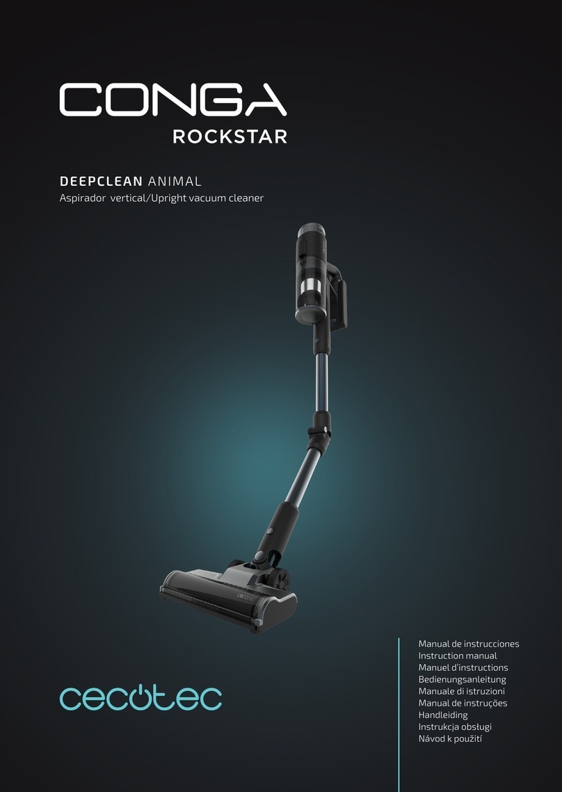 cecotec Conga Rockstar DeepClean Animal instruction manual cecotec Conga Rockstar DeepClean Animal instruction manual