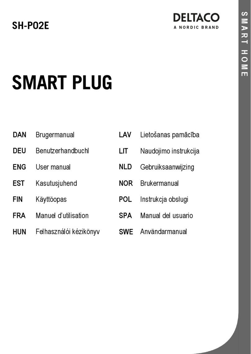Delta SMART PLUG user manual