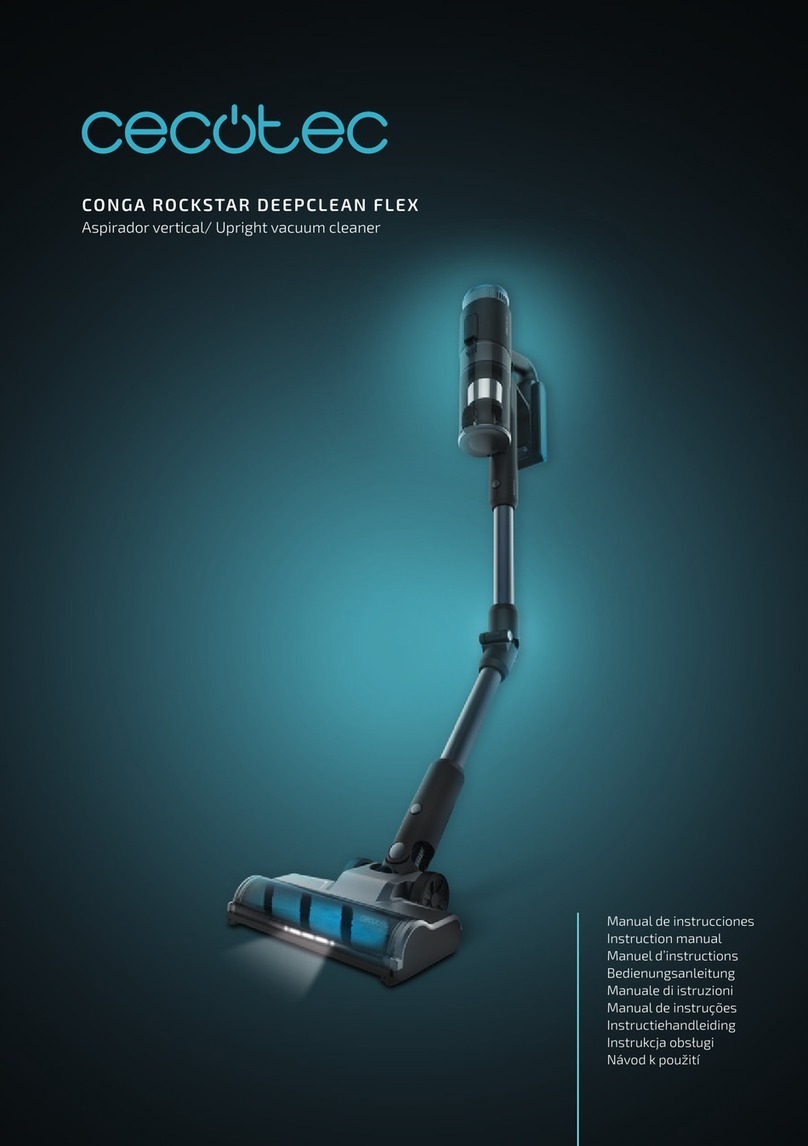 cecotec Conga Rockstar Deep Clean Flex instruction manual