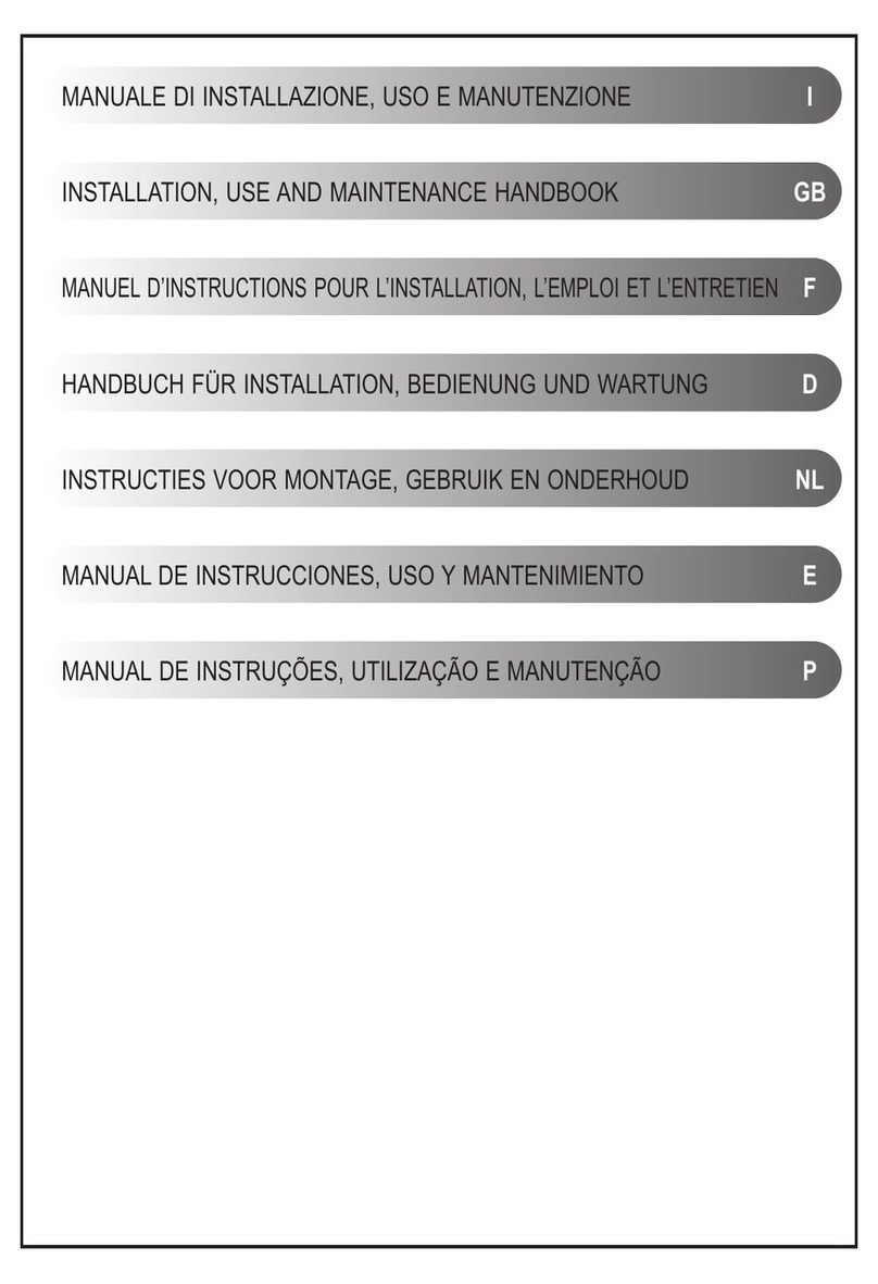 CORBERO EX60B Installation, use and maintenance handbook