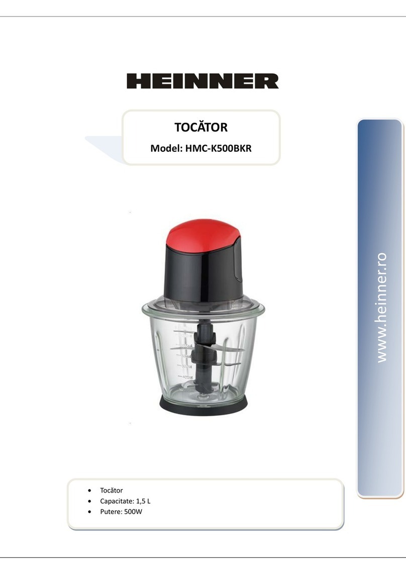 Heinner HMC-K500BKR User manual Heinner HMC-K500BKR User manual