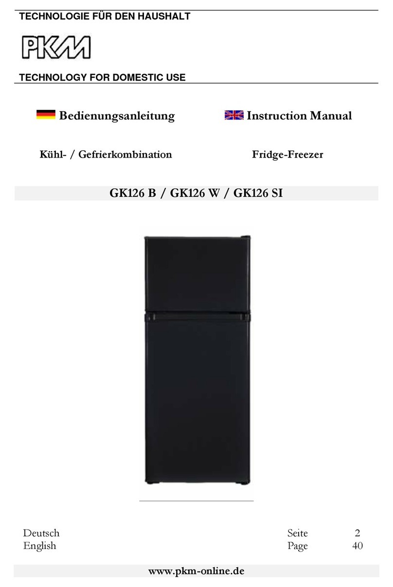 Pkm GK126 B instruction manual