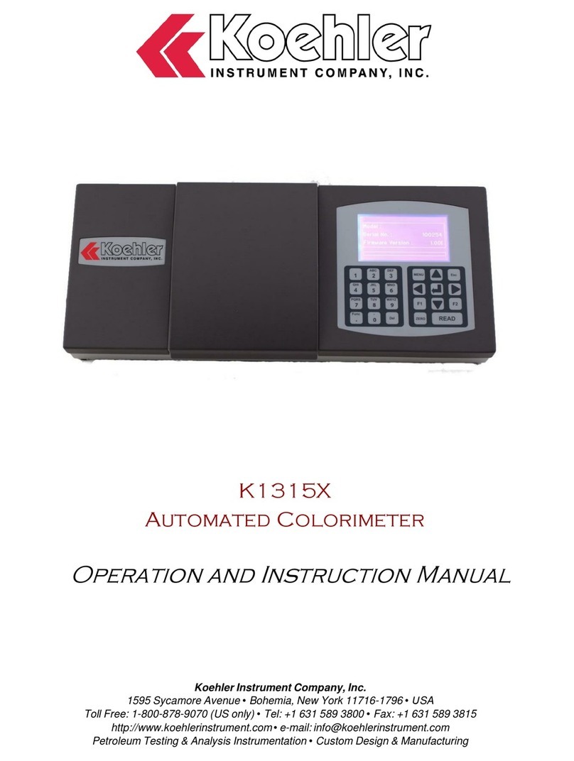 Koehler K1315 Series Guide