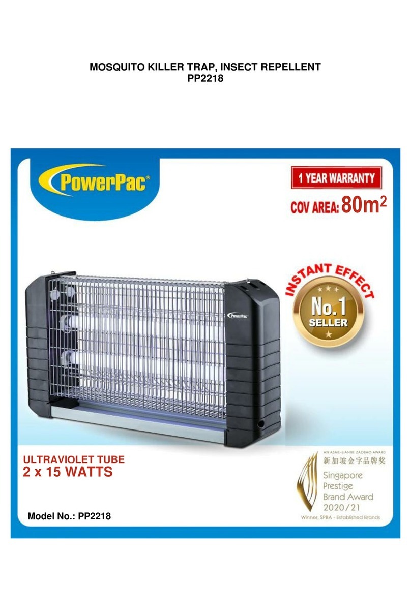 PowerPac PP2218 quick start guide