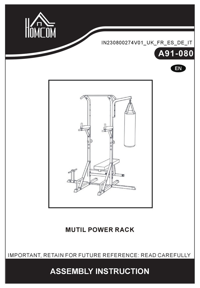 HOMCOM A91-080 User manual HOMCOM A91-080 User manual