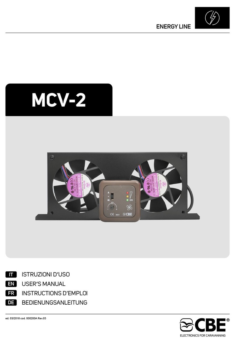 CBE MCV-2 user manual
