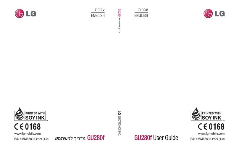 LG GU280f user guide