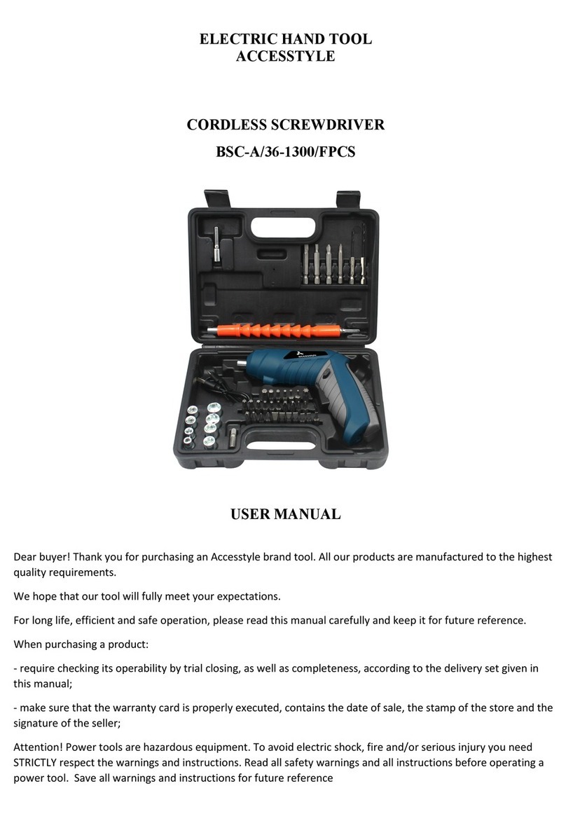 AccesStyle BSC-A/36-1300/FPCS user manual