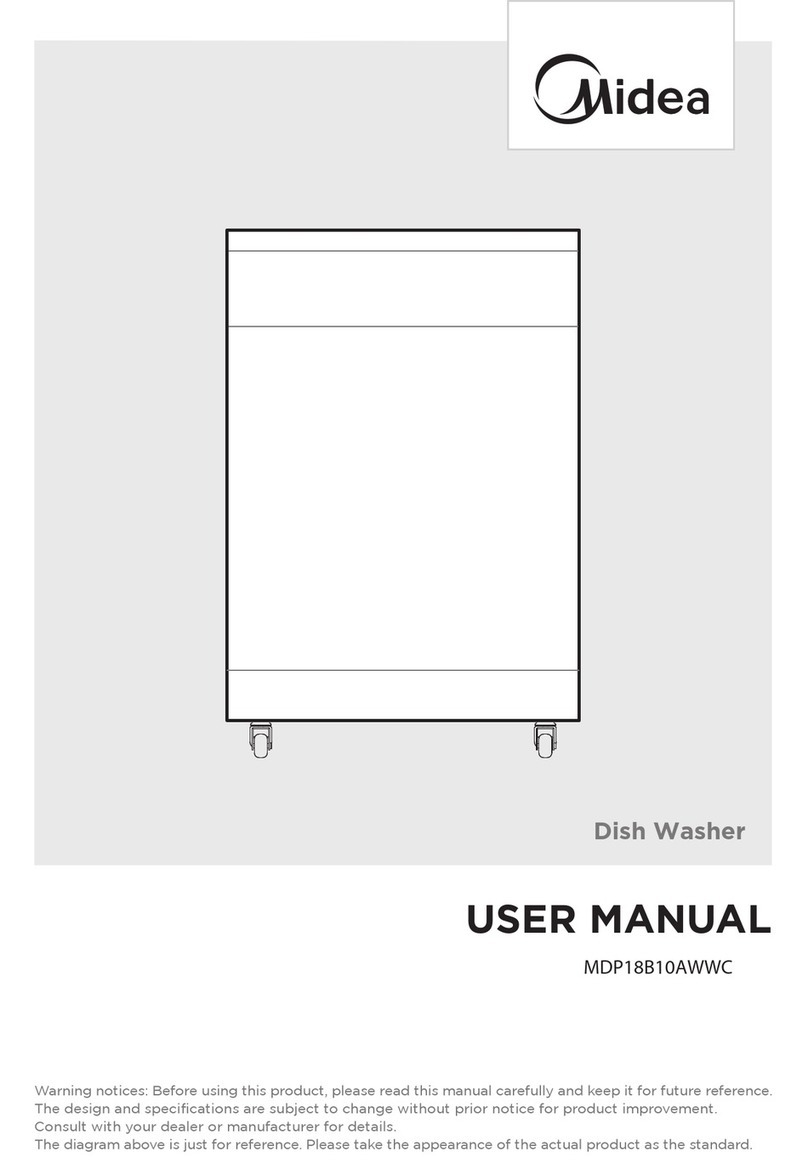 Midea MDP18B10AWWC User manual