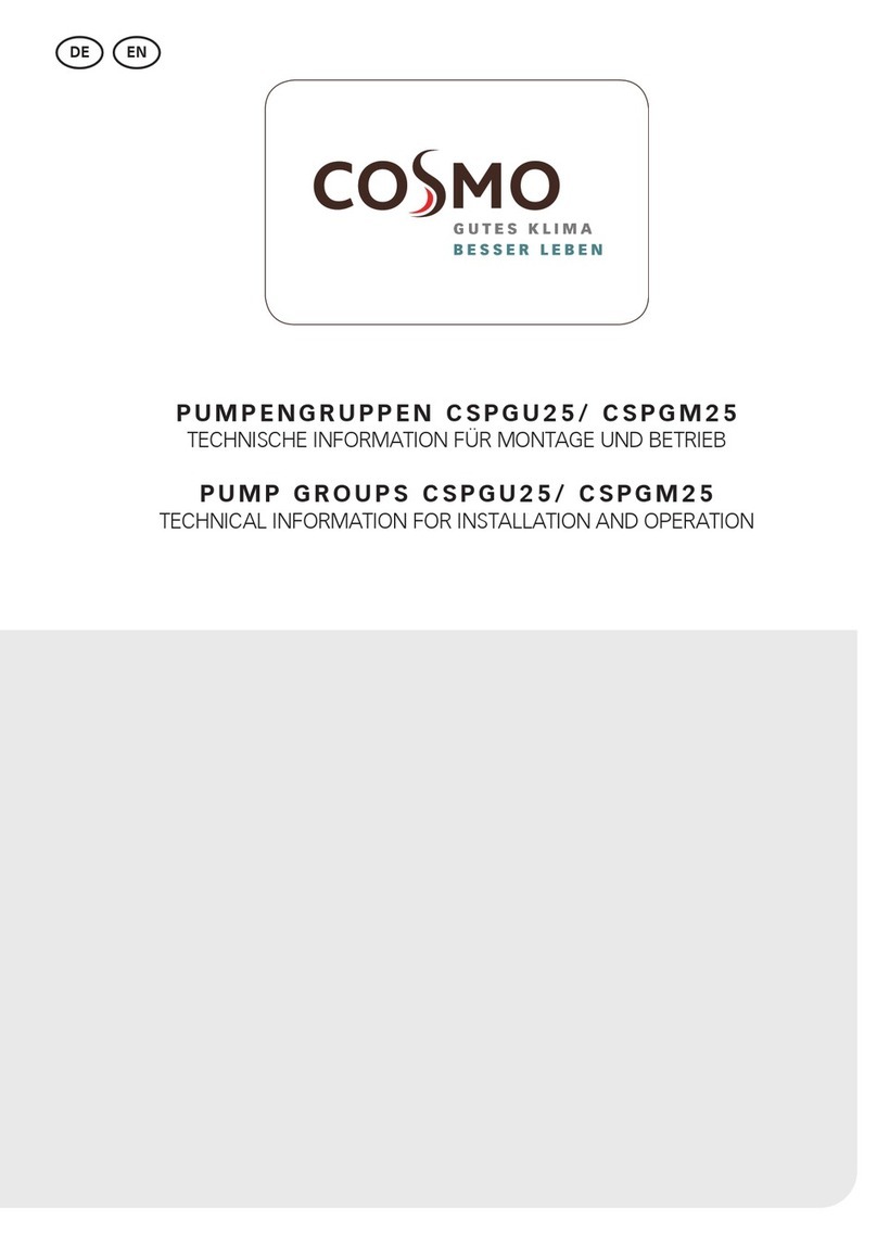Cosmo CSPGU25 Manual