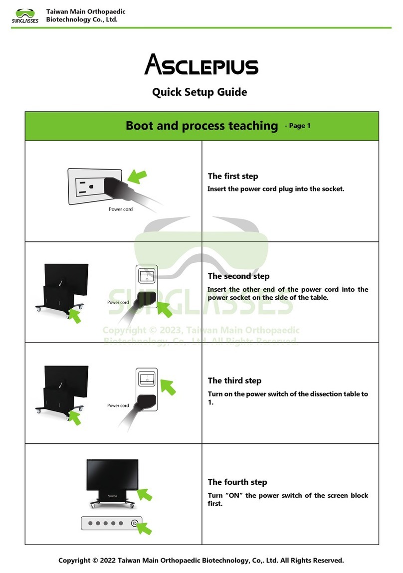 SURGLASSES Asclepius Quick setup guide