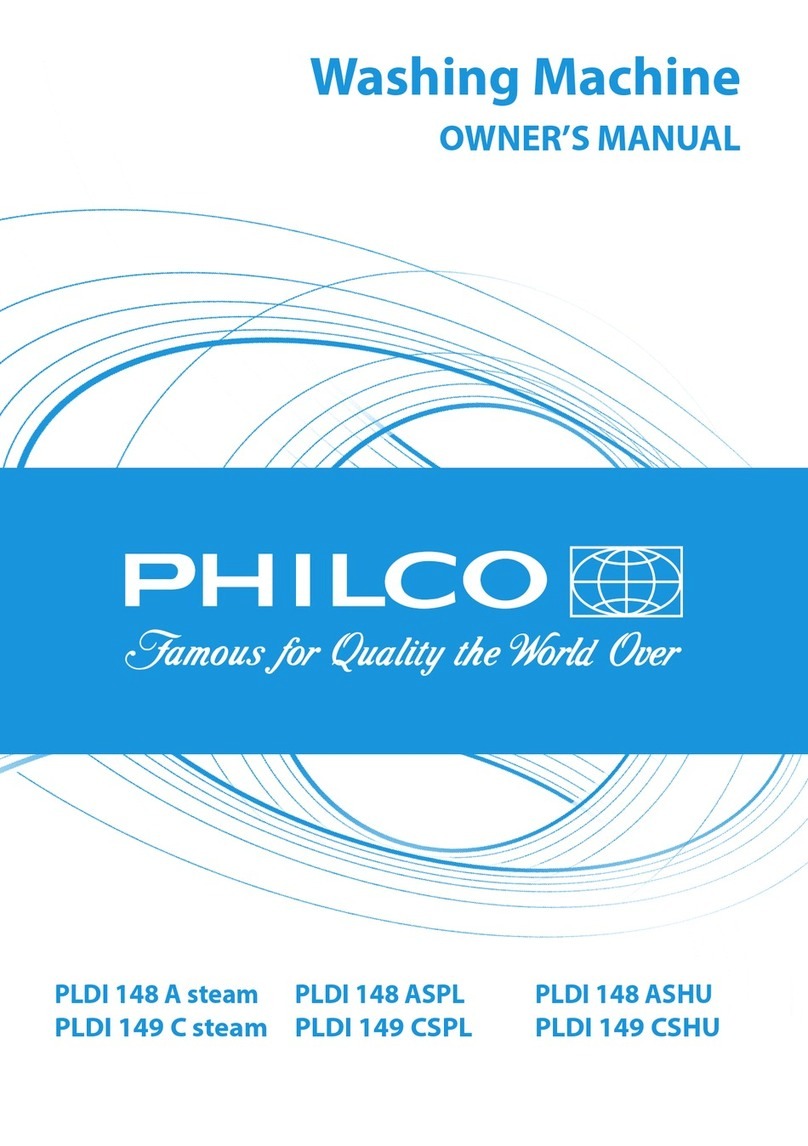 Philco PLDI 148 A steam User manual