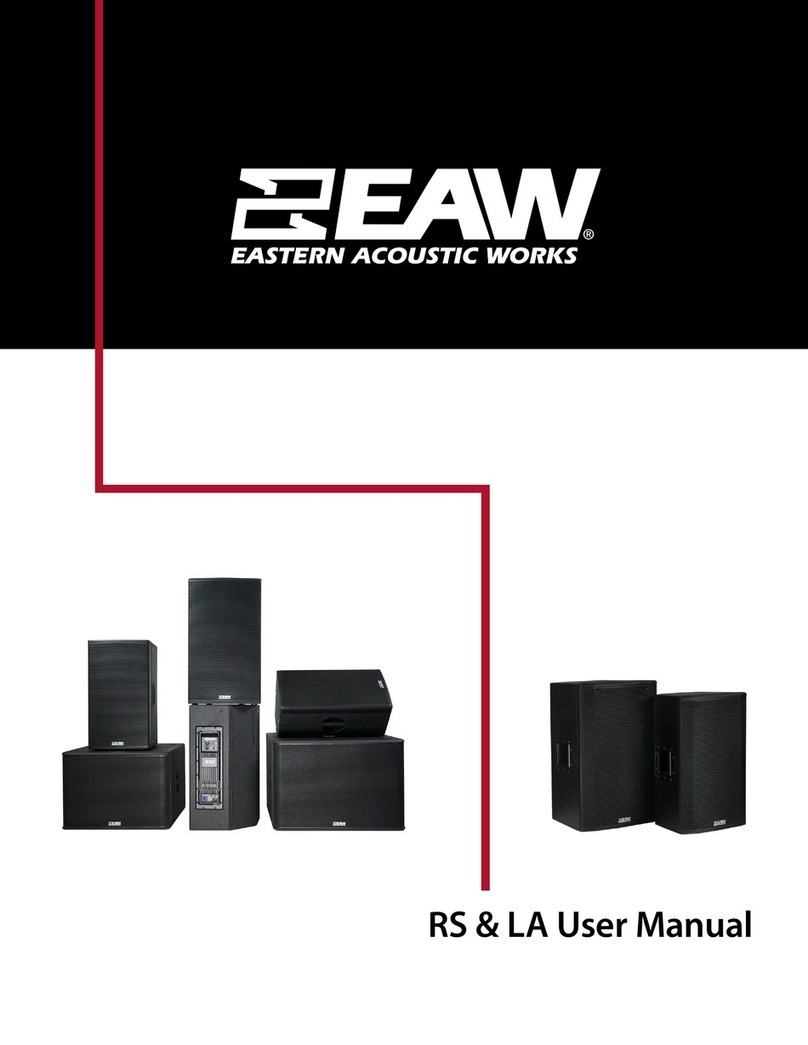 EAW RS Series user manual