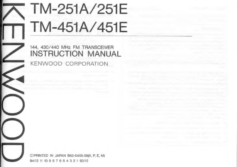 Kenwood TM-251A instruction manual