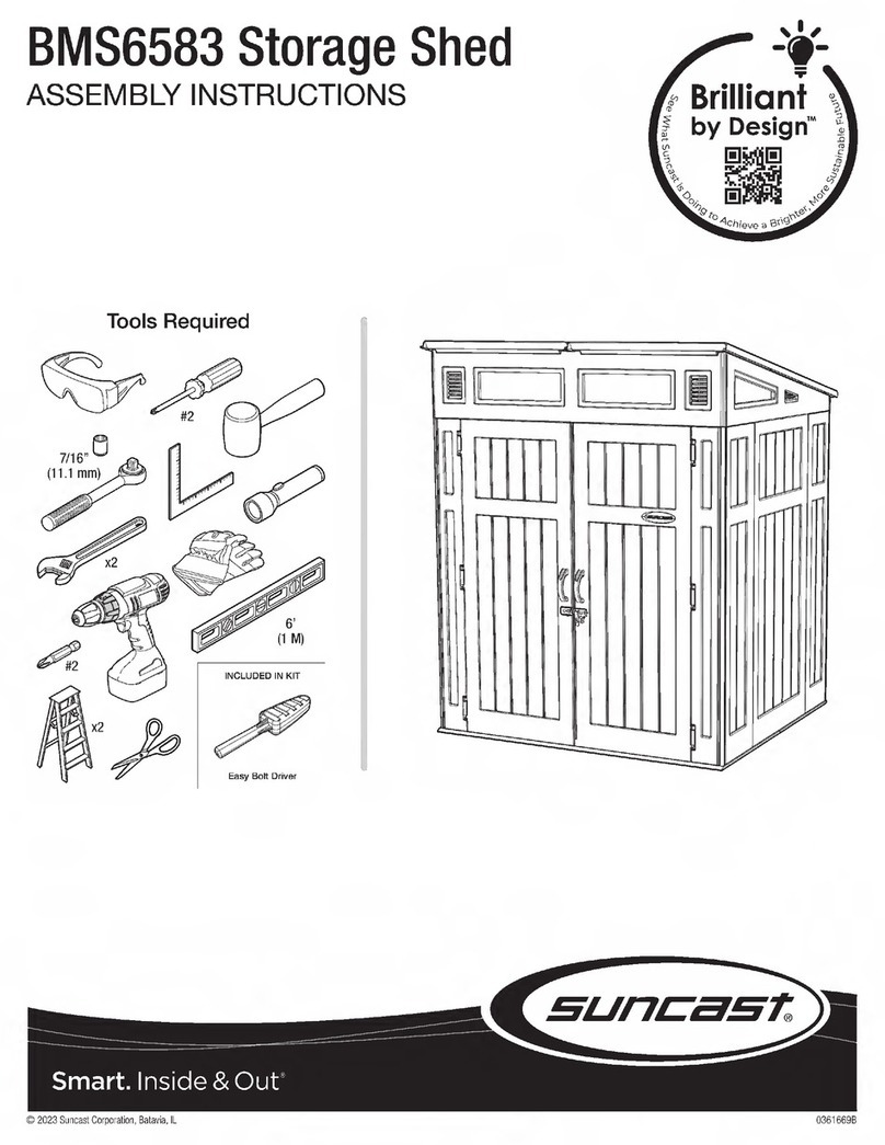 Suncast BMS6583 User manual