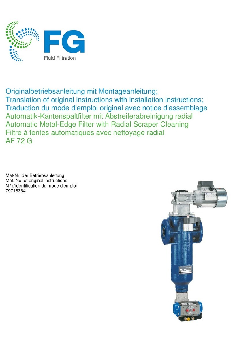 Fluid Filtration FG AF 72 G Original instructions