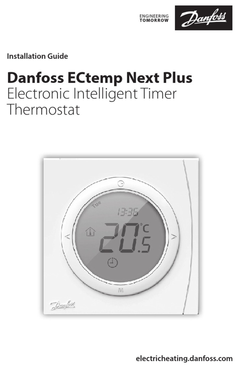 Danfoss ECtemp Next Plus User manual