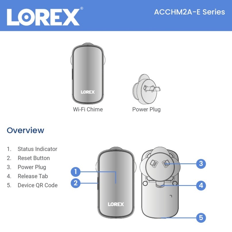 Lorex ACCHM2A-E Series User manual