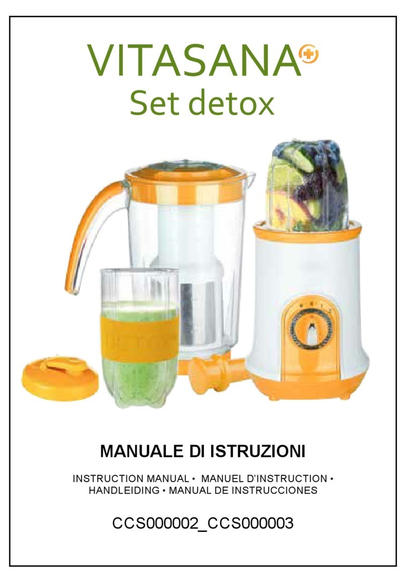 Vitasana Set Detox User manual