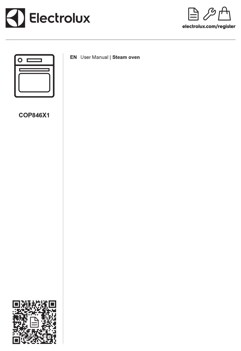Electrolux COP846X1 user manual