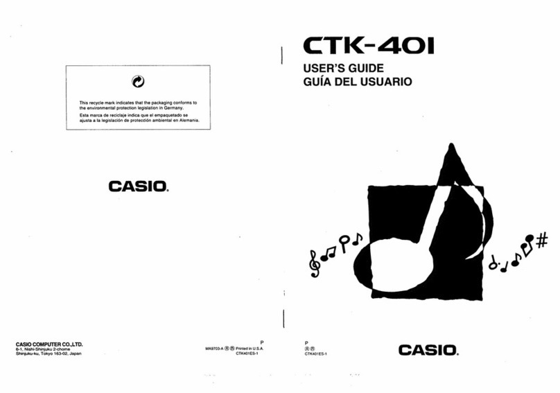 Casio CTK-40I User manual