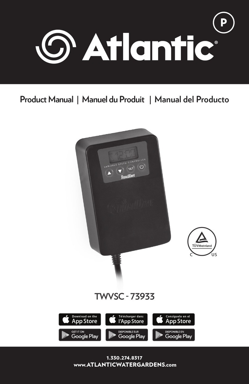 Atlantic TWVSC-73933 product manual