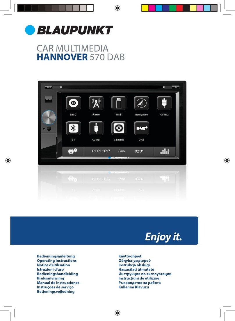 Blaupunkt HANNOVER 570 DAB operating instructions
