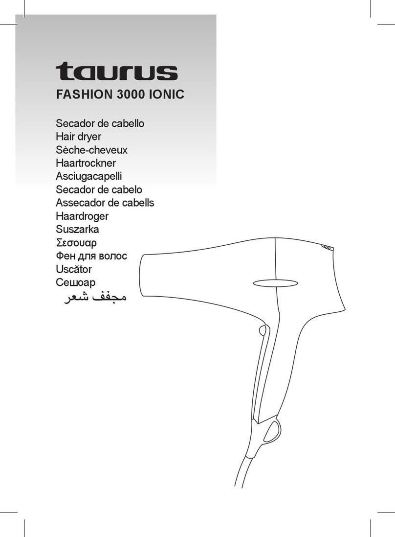Taurus FASHION 3000 IONIC manual
