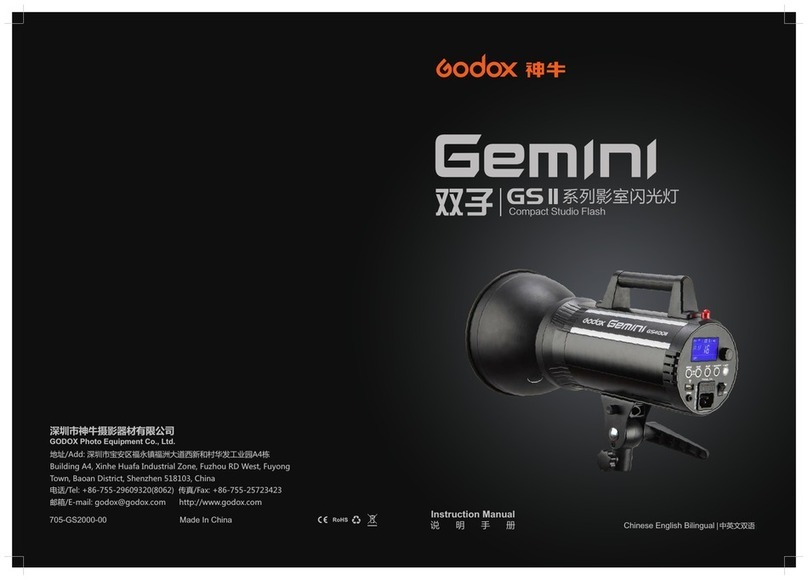 Godox Gemini GS400II User manual