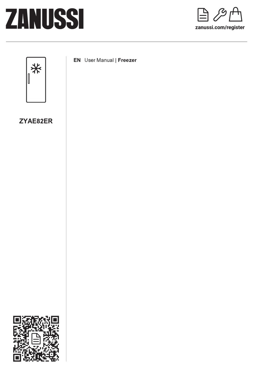 Zanussi ZYAE82ER user manual
