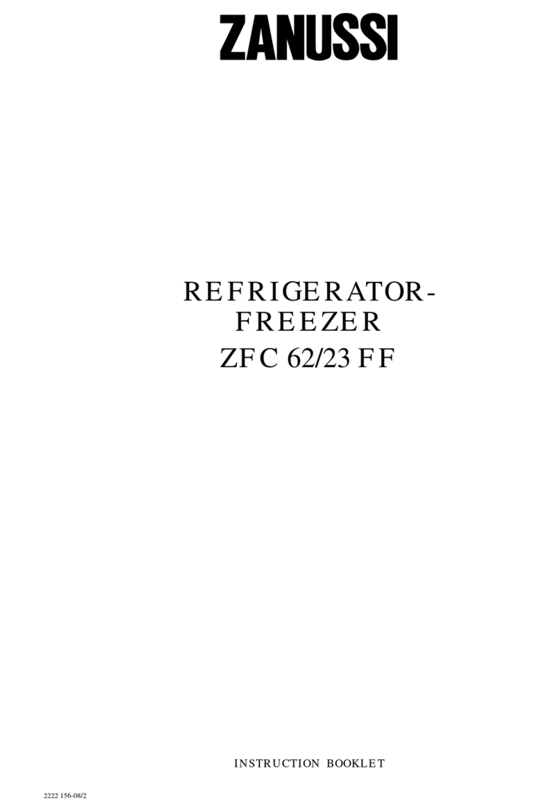 Zanussi ZFC 62/23 FF User manual
