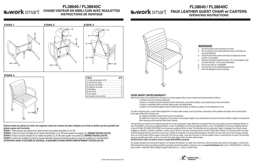 Work Smart FL38640 User manual