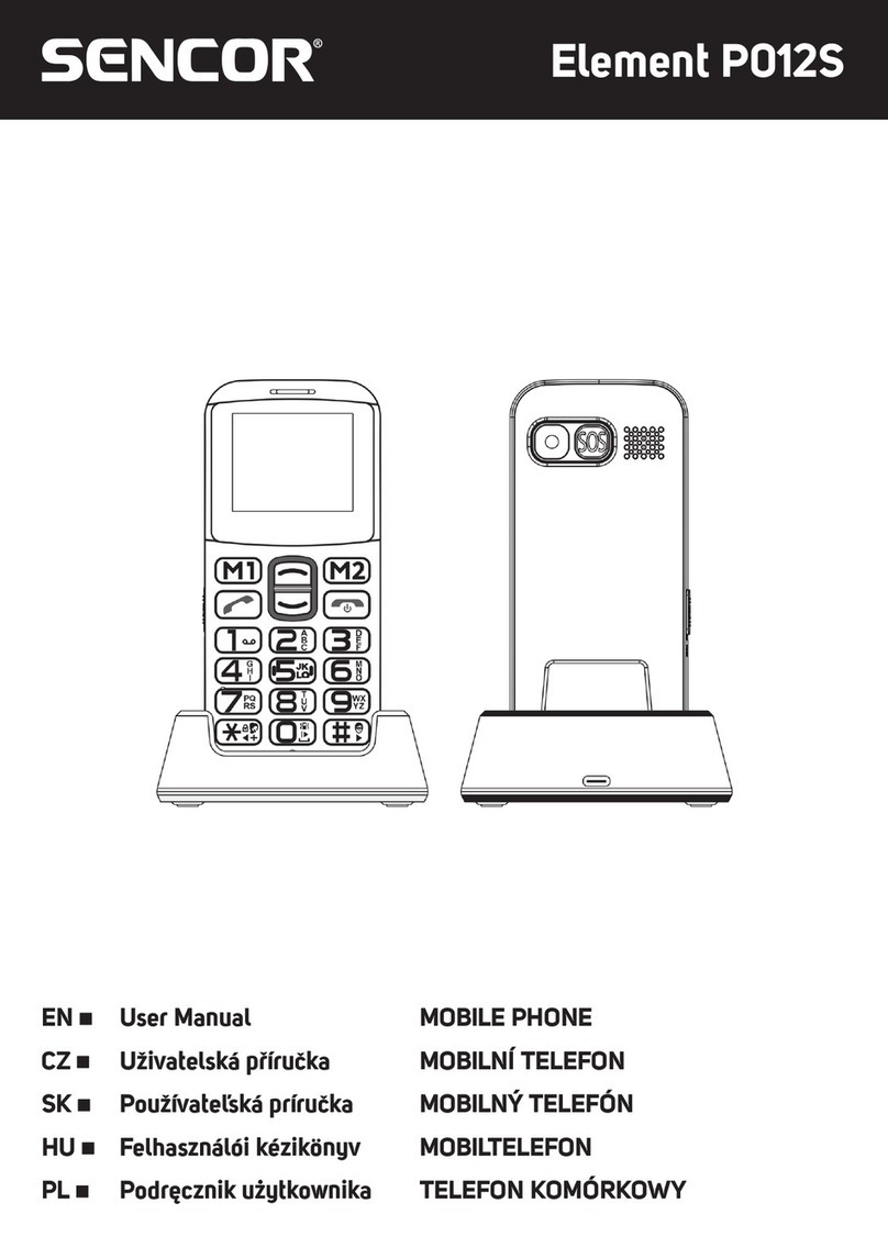 Sencor Element P012S User manual