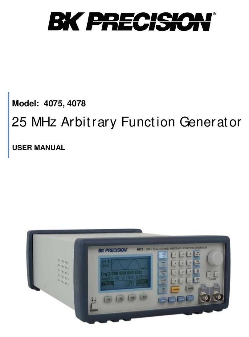 B+K precision 4075 User manual