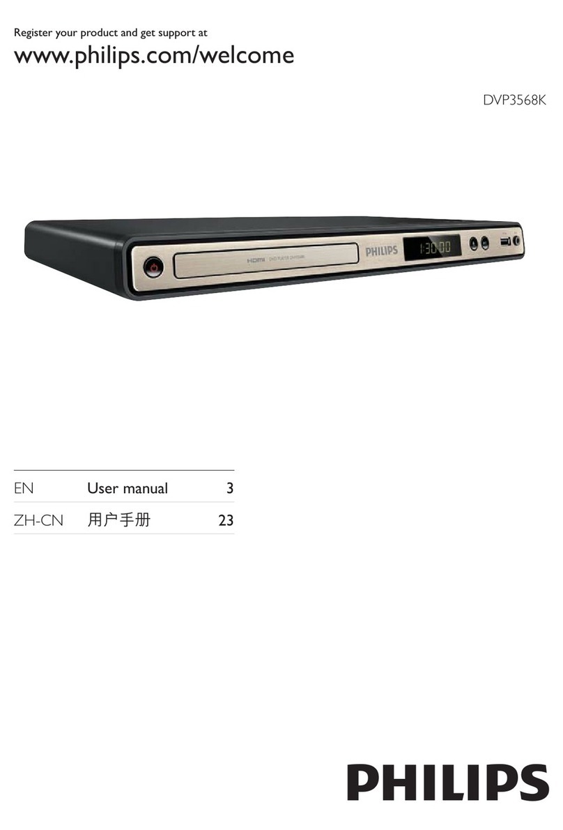 Philips DVP3568K User manual