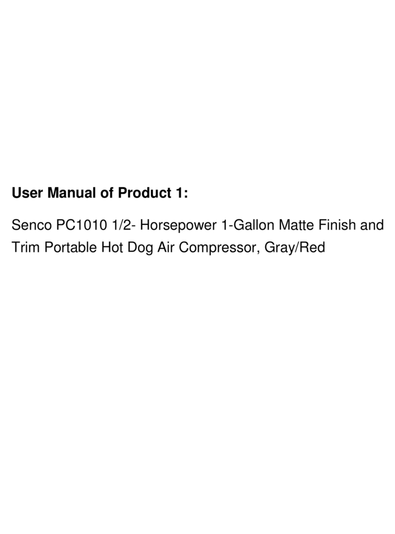Senco PC 1010 User manual