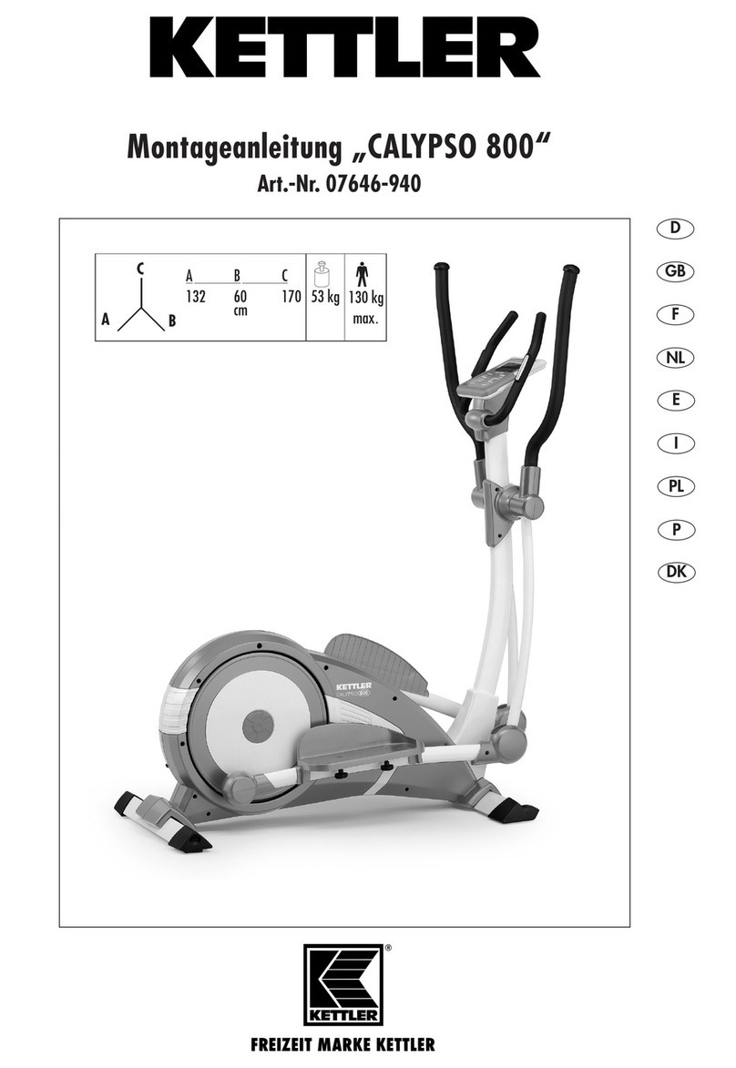 Kettler CALYPSO 800 User manual