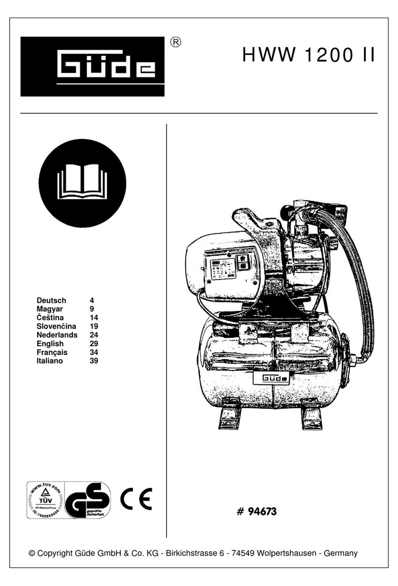 Gude HWW 1200 II manual