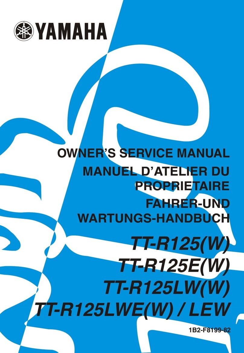 Yamaha TT-R125(W) 2006 Application guide
