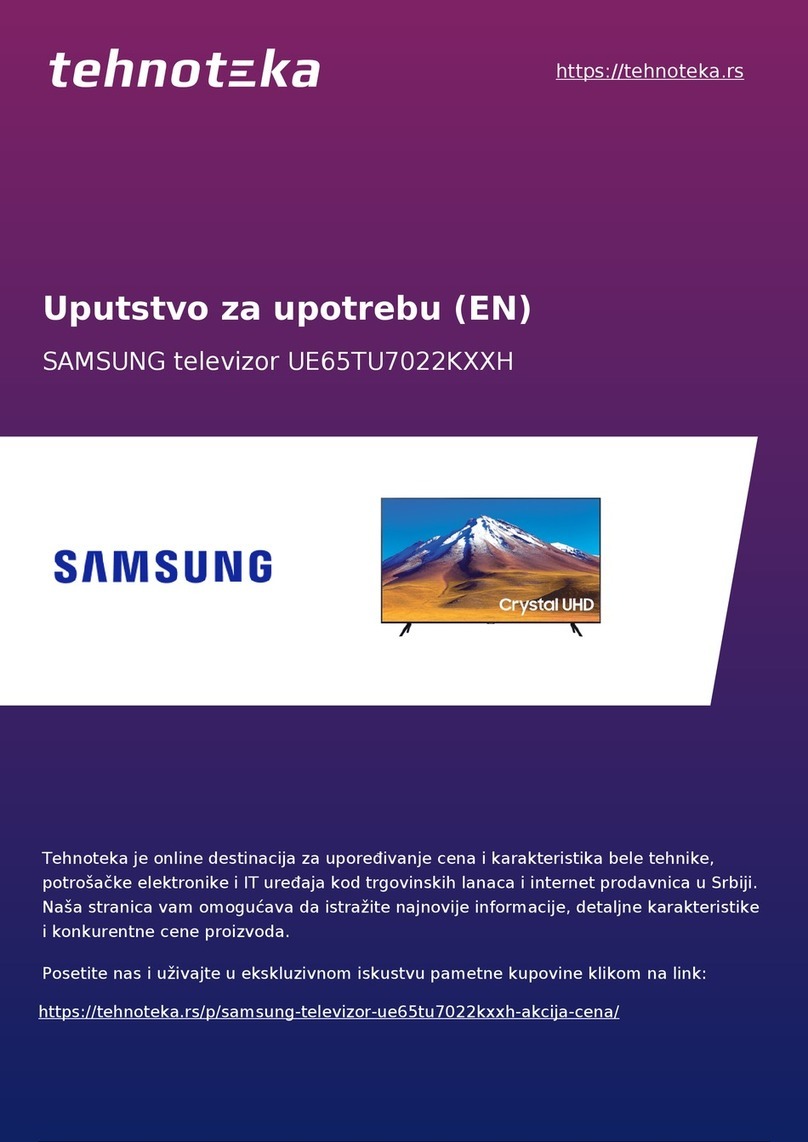 Samsung UE65TU7022KXXH User manual