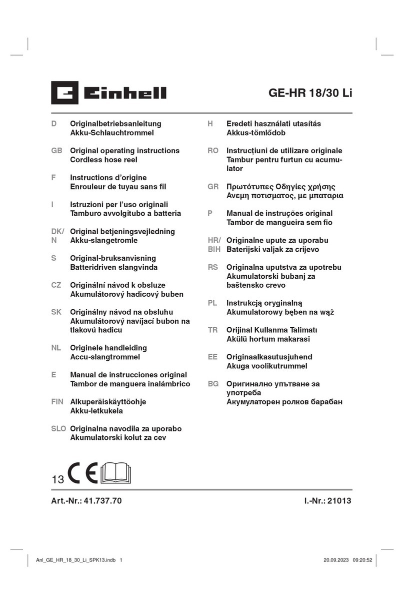EINHELL GE-HR 18/30 Li User manual