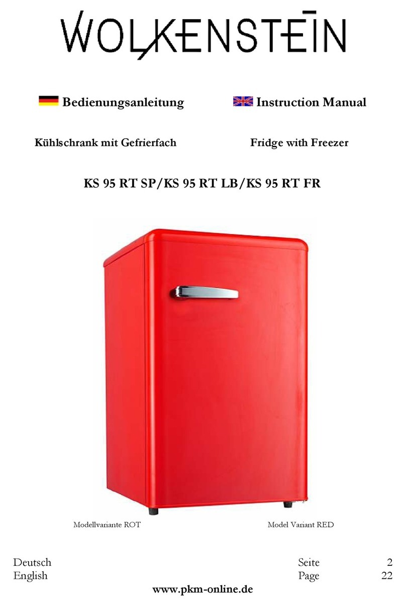 Wolkenstein KS 95 RT LB User manual Wolkenstein KS 95 RT LB User manual
