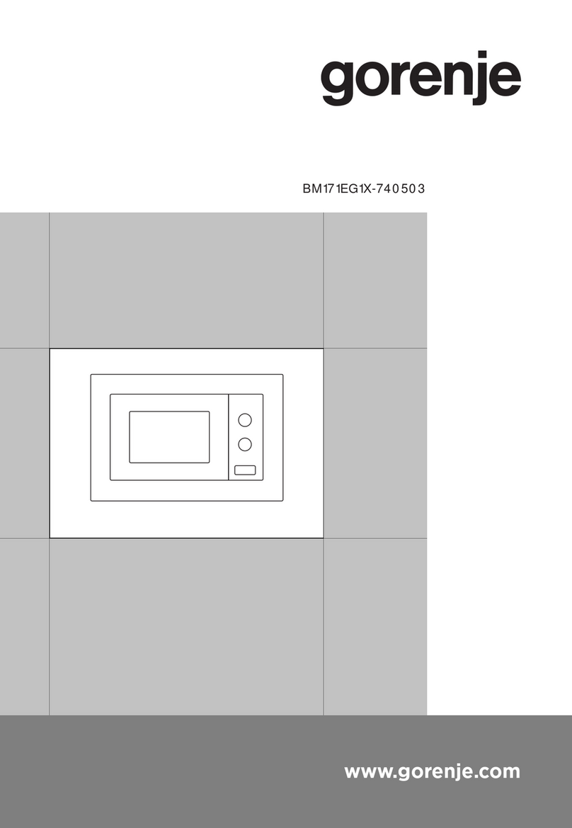 Gorenje BM171EG1X User manual