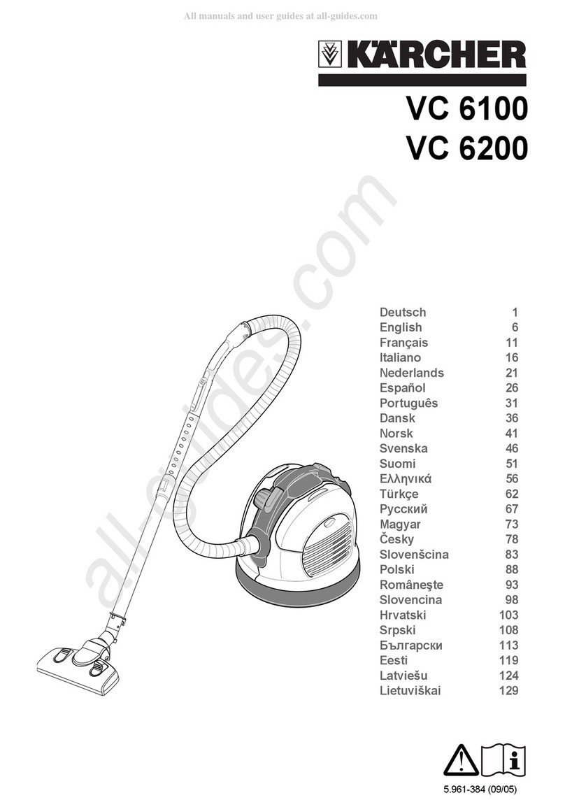 Kärcher VC 6100 User manual