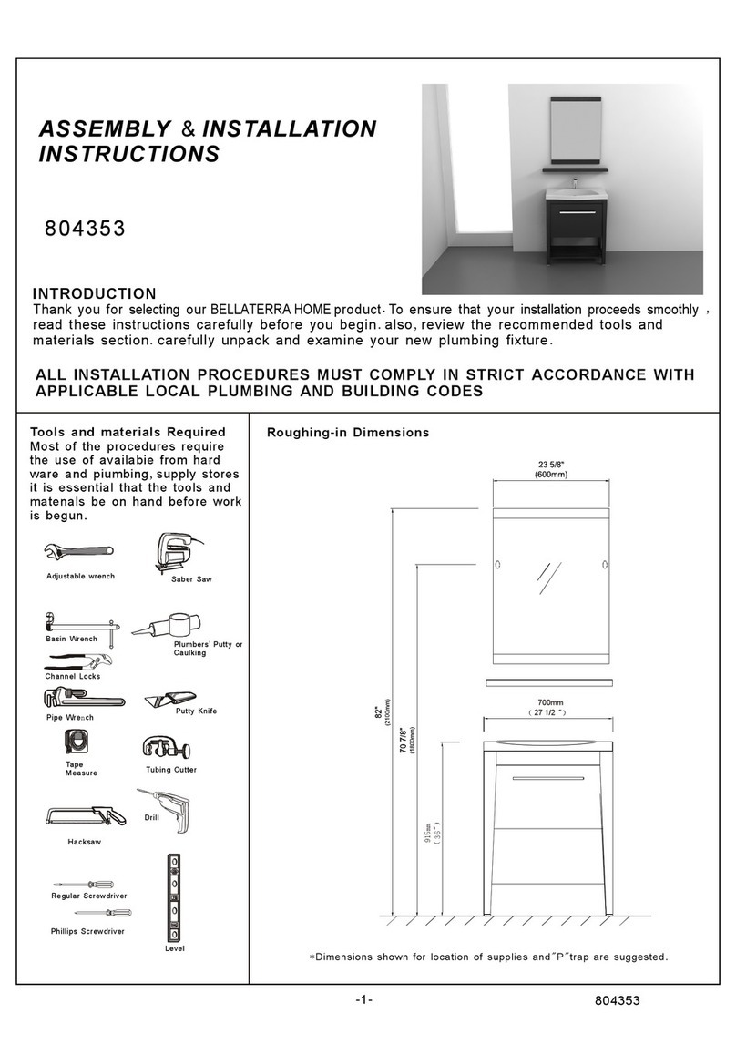 BELLATERRA HOME 804353 Programming manual