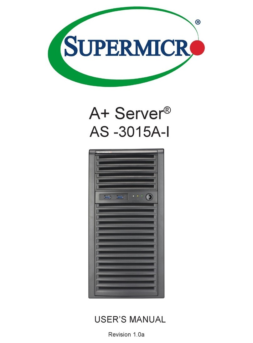 Supermicro A+ Server AS -3015A-I User manual